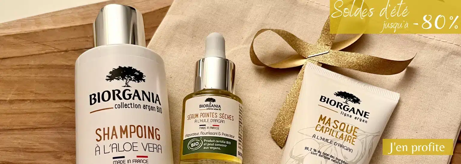 Soldes été shampoing masque et sérum cheveux